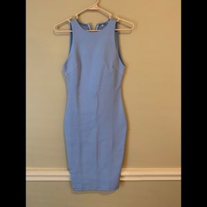 Baby blue, never worn, Fashion Nova Dress